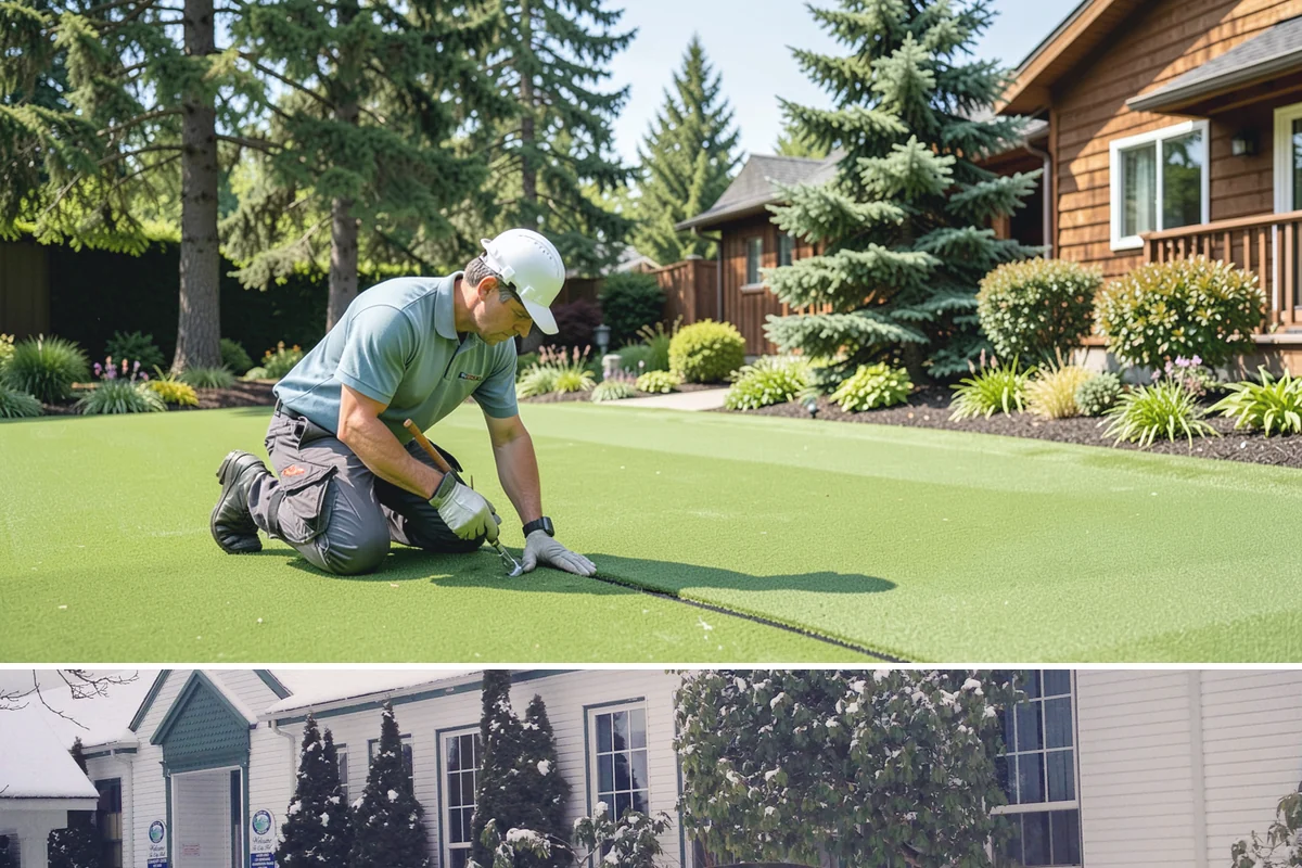 Slice Seeding in Pacific, King County, WA - Early fall is the prime slice-seeding window in Western Washington thanks to warm soil and steady rain, with spring as a...