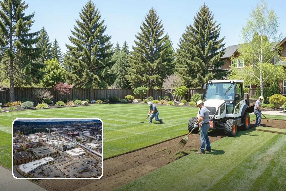 Slice Seeding in Redmond, King County, WA - Direct seed-to-soil contact for higher germination