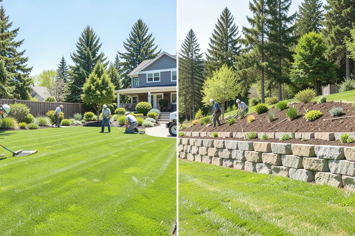 Slice Seeding in Ruston, Pierce County, WA - Mow low and clear debris to expose the soil surface