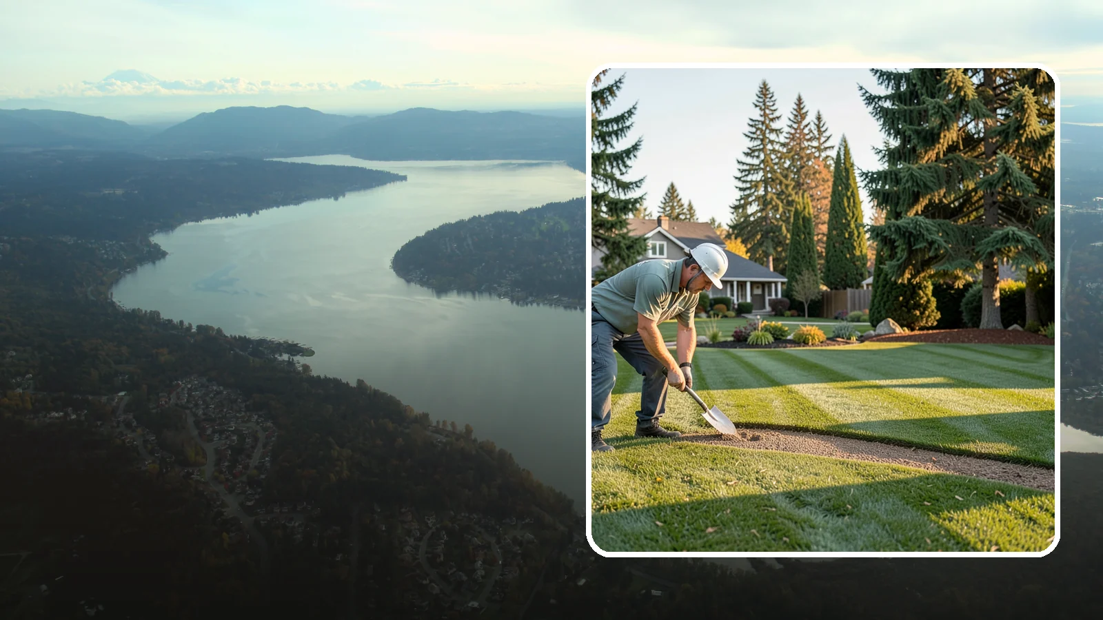 Slice Seeding in Sammamish, King County, WA - Repair thin or bare turf with slice seeding that cuts seed directly into the soil for superior germination.