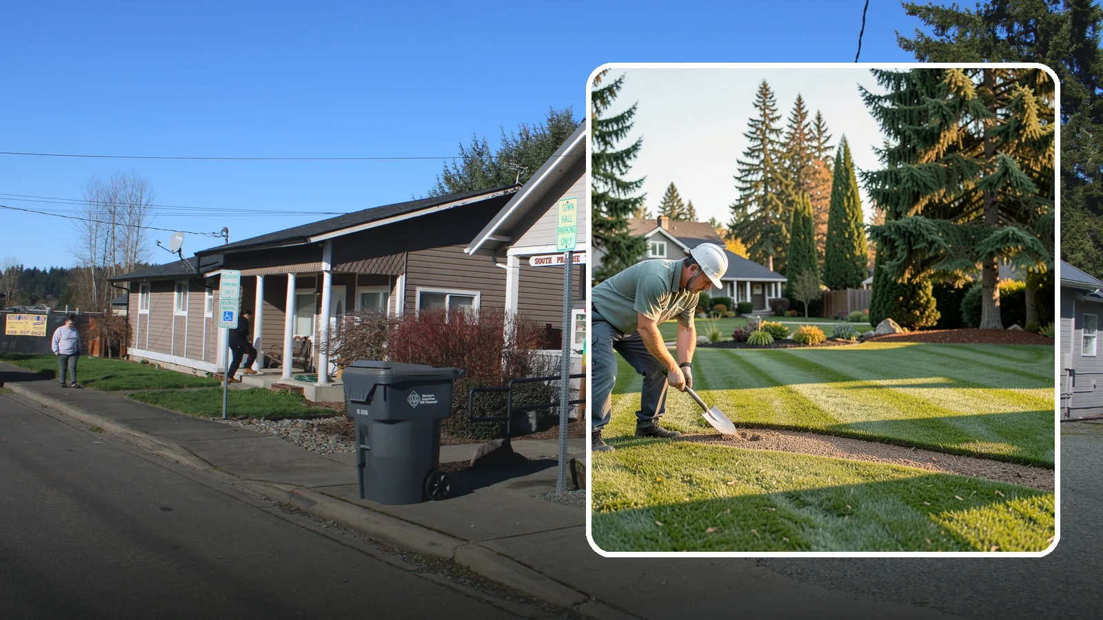 Slice Seeding in South Prairie, Pierce County, WA - Repair thin or bare turf with slice seeding that cuts seed directly into the soil for superior germination.