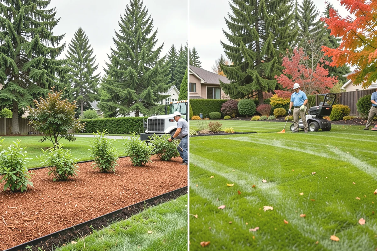 Slice Seeding in Tacoma, Pierce County, WA - Mow low and clear debris to expose the soil surface
