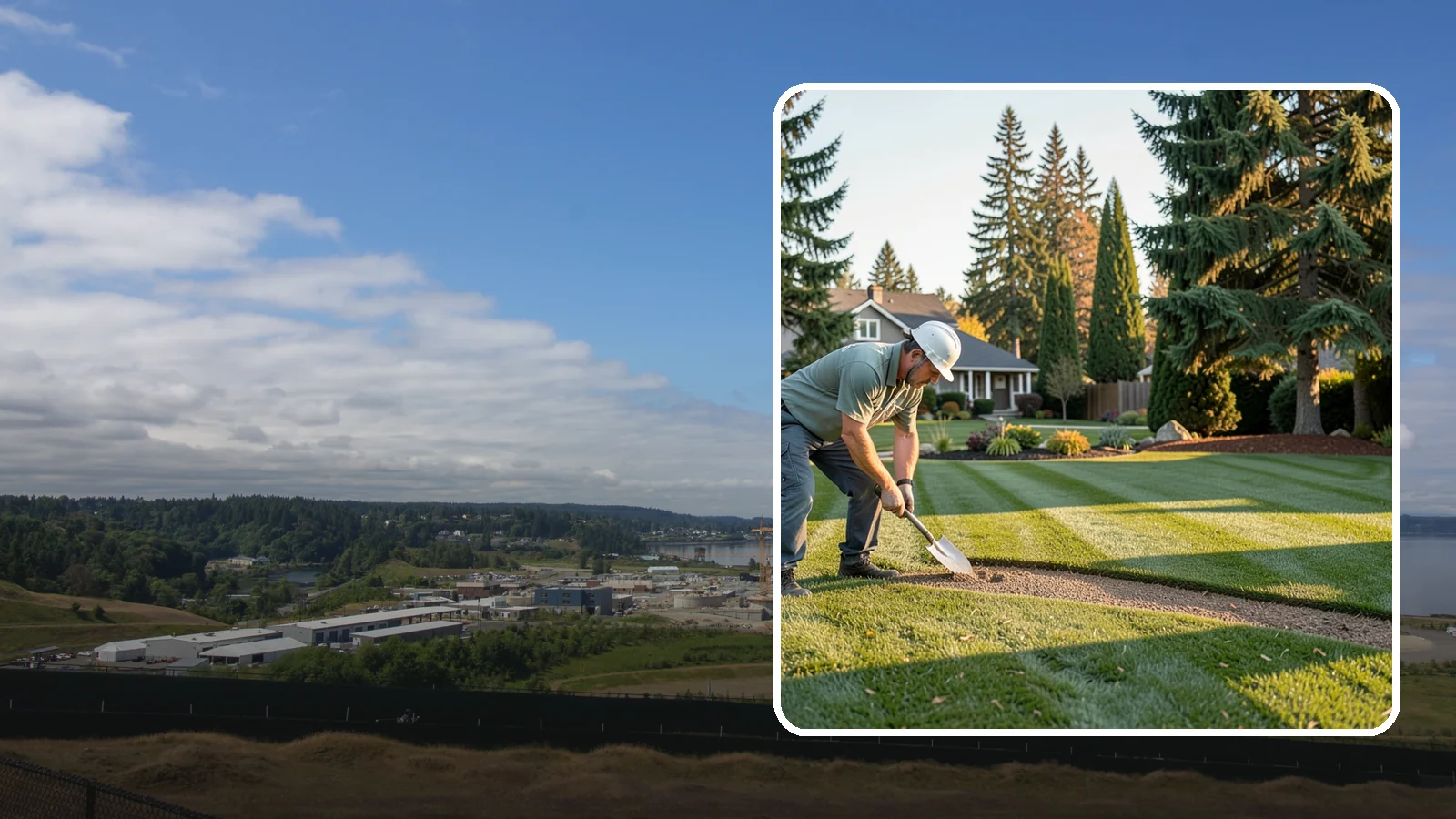 Slice Seeding in University Place, Pierce County, WA - Repair thin or bare turf with slice seeding that cuts seed directly into the soil for superior germination.