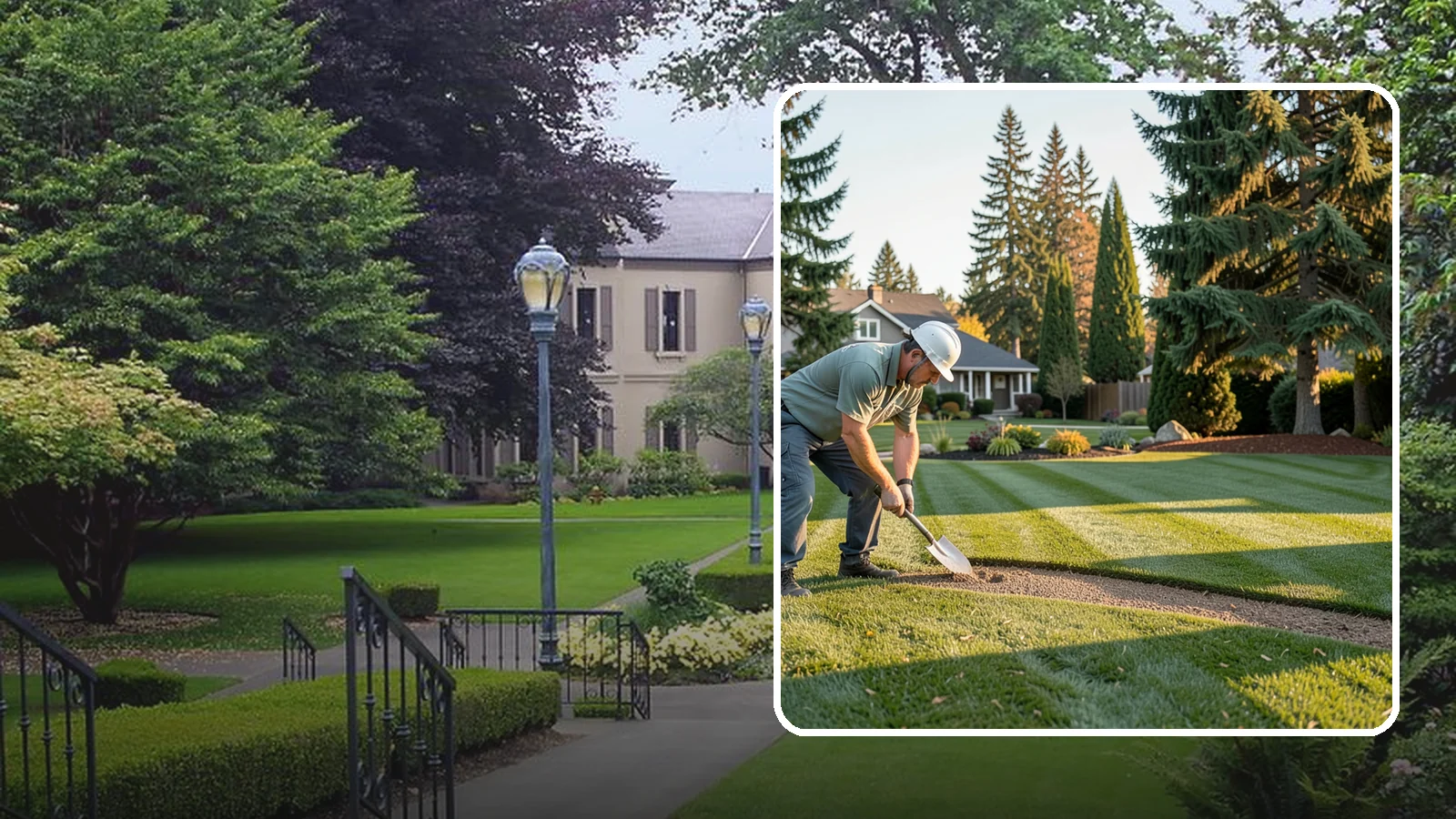 Slice Seeding in Woodinville, King County, WA - Repair thin or bare turf with slice seeding that cuts seed directly into the soil for superior germination.
