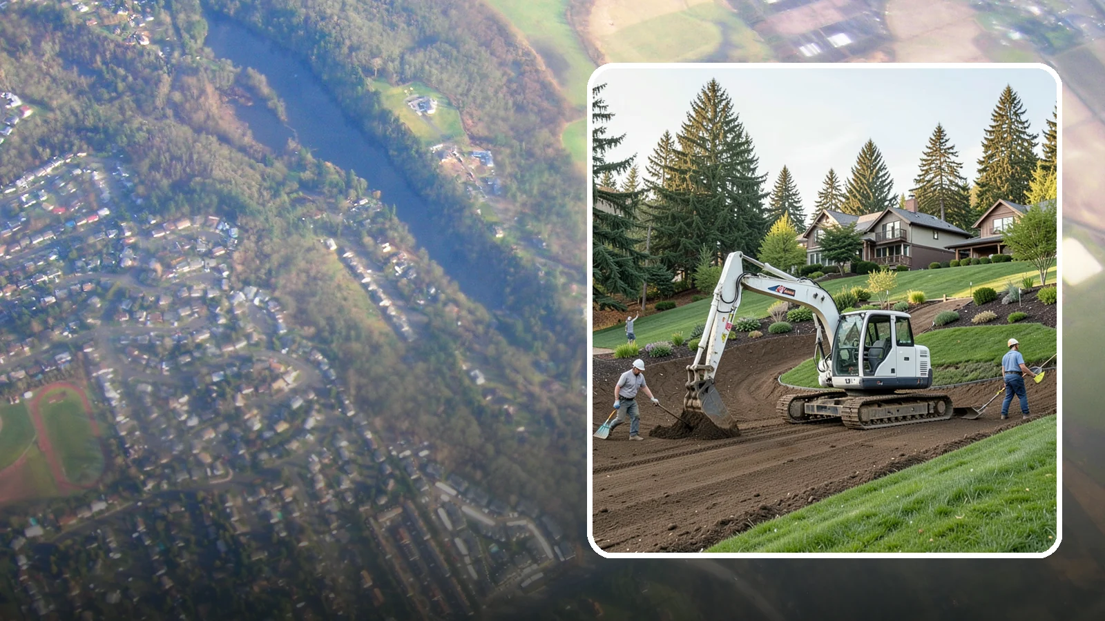 Slope Stabilization in Algona, King County, WA - Engineered slope stabilization that secures hillsides against sliding, erosion, and failure.