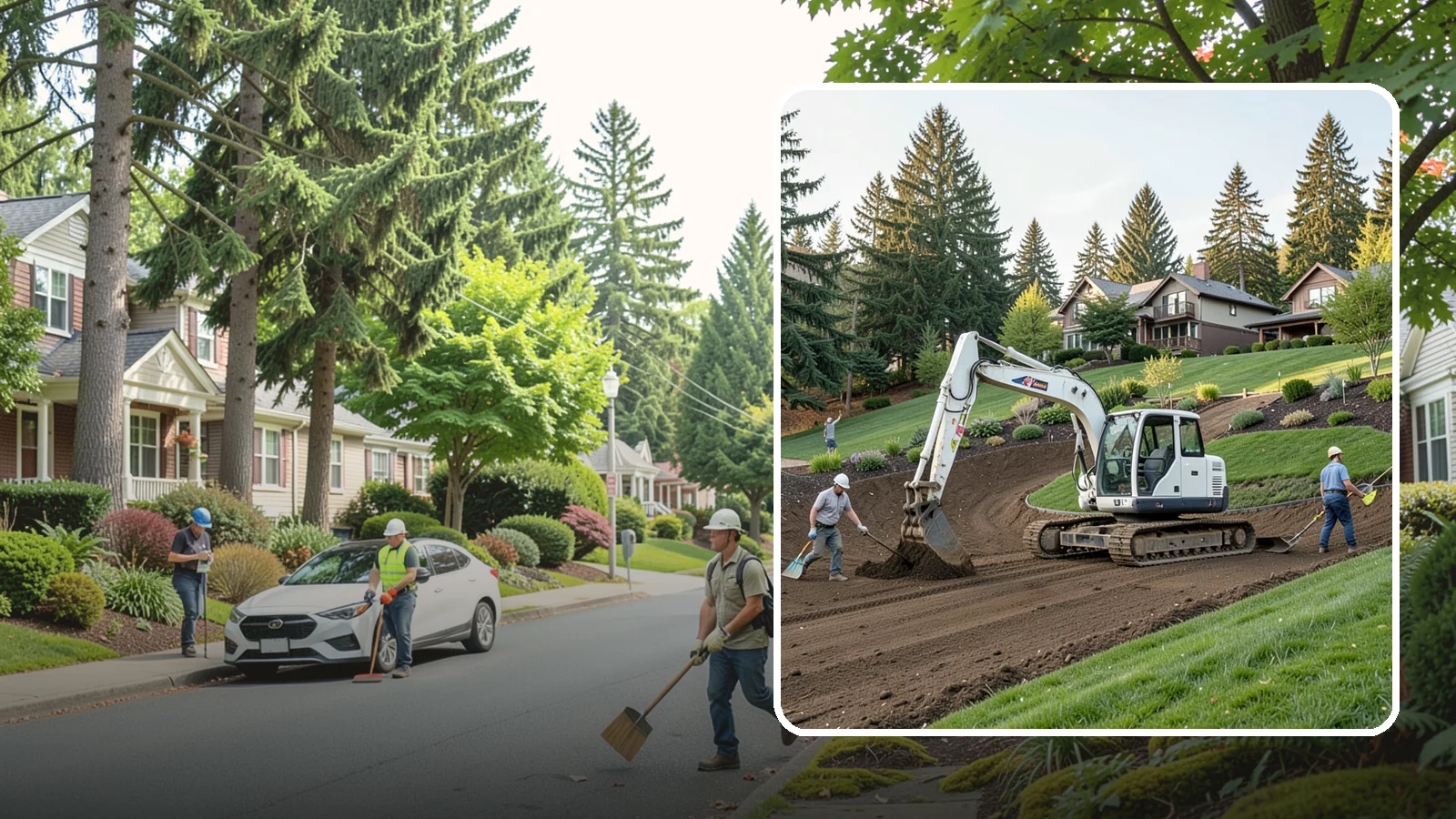 Slope Stabilization in Beaux Arts Village, King County, WA - Engineered slope stabilization that secures hillsides against sliding, erosion, and failure.