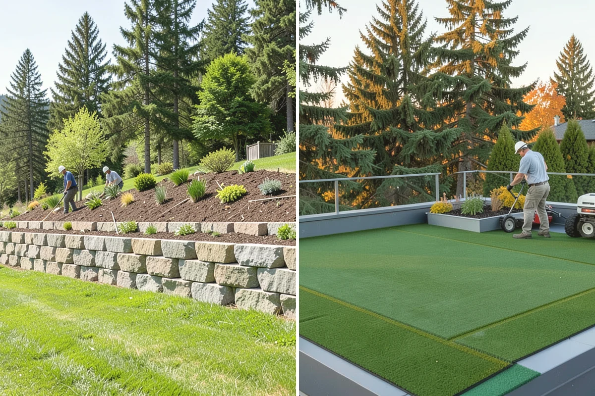 Slope Stabilization in Black Diamond, King County, WA - Assess the slope, soil, and drainage