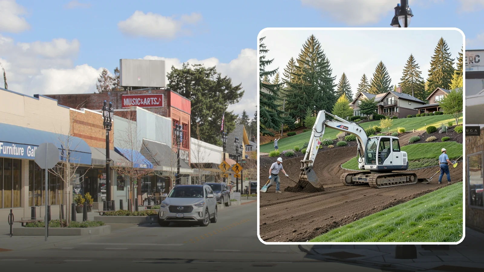 Slope Stabilization in Bothell, King County, WA - Engineered slope stabilization that secures hillsides against sliding, erosion, and failure.