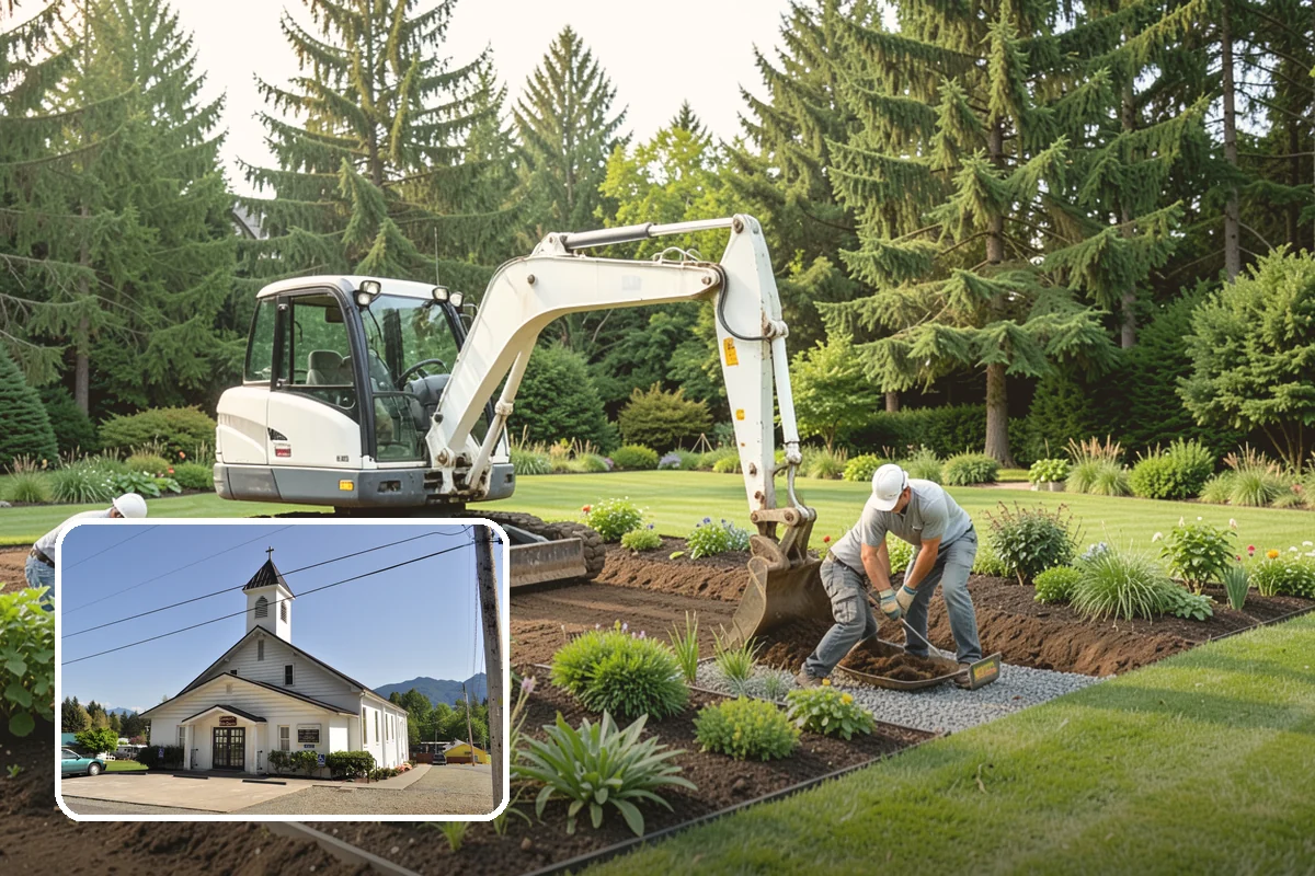 Slope Stabilization in Concrete, Skagit County, WA - Secures hillsides against sliding