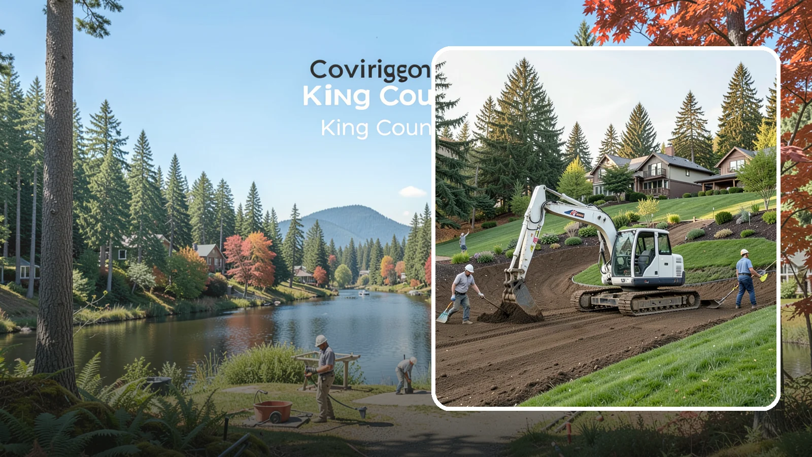 Slope Stabilization in Covington, King County, WA - Engineered slope stabilization that secures hillsides against sliding, erosion, and failure.