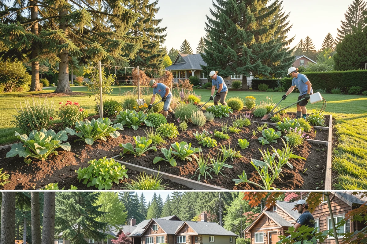 Slope Stabilization in Edgewood, Pierce County, WA - Best done spring through fall.