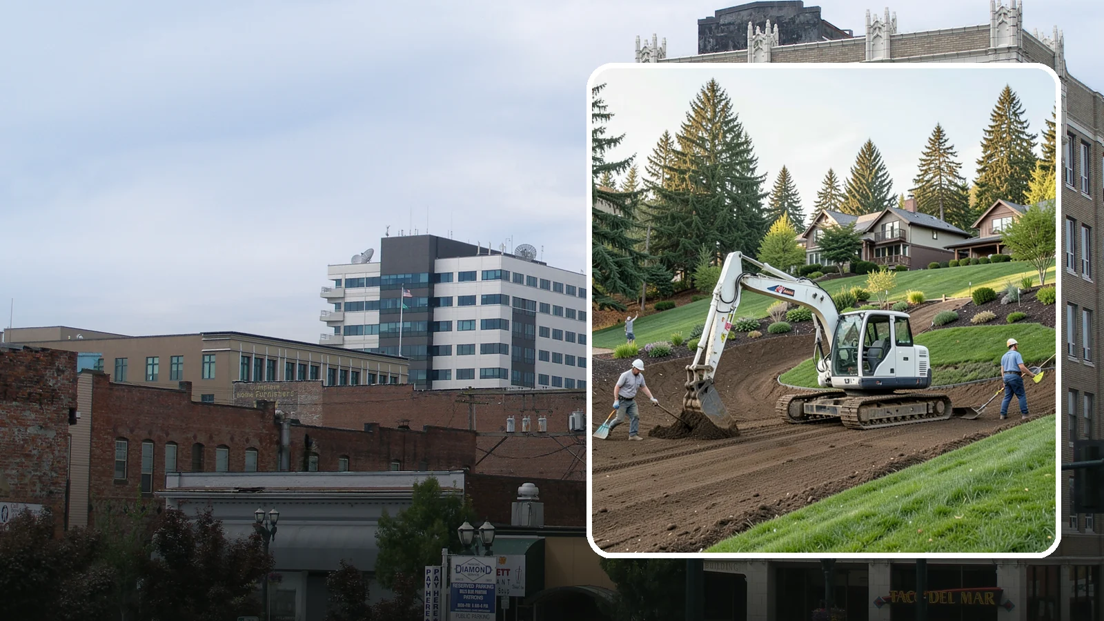 Slope Stabilization in Everett, Snohomish County, WA - Engineered slope stabilization that secures hillsides against sliding, erosion, and failure.