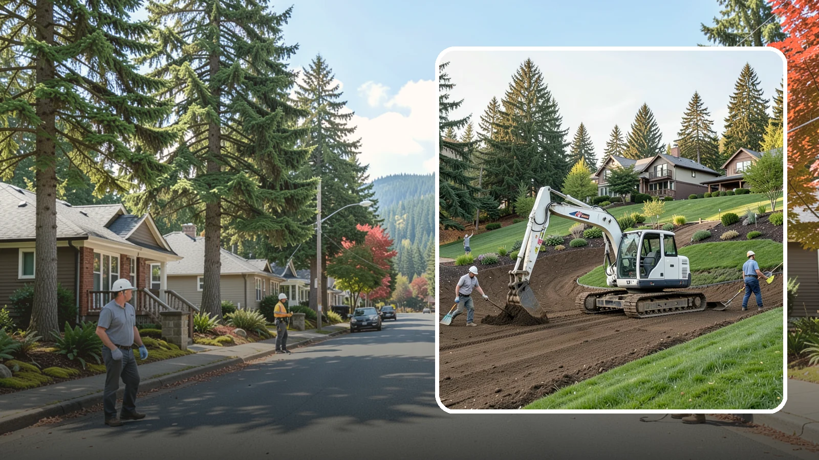 Slope Stabilization in Hunts Point, King County, WA - Engineered slope stabilization that secures hillsides against sliding, erosion, and failure.