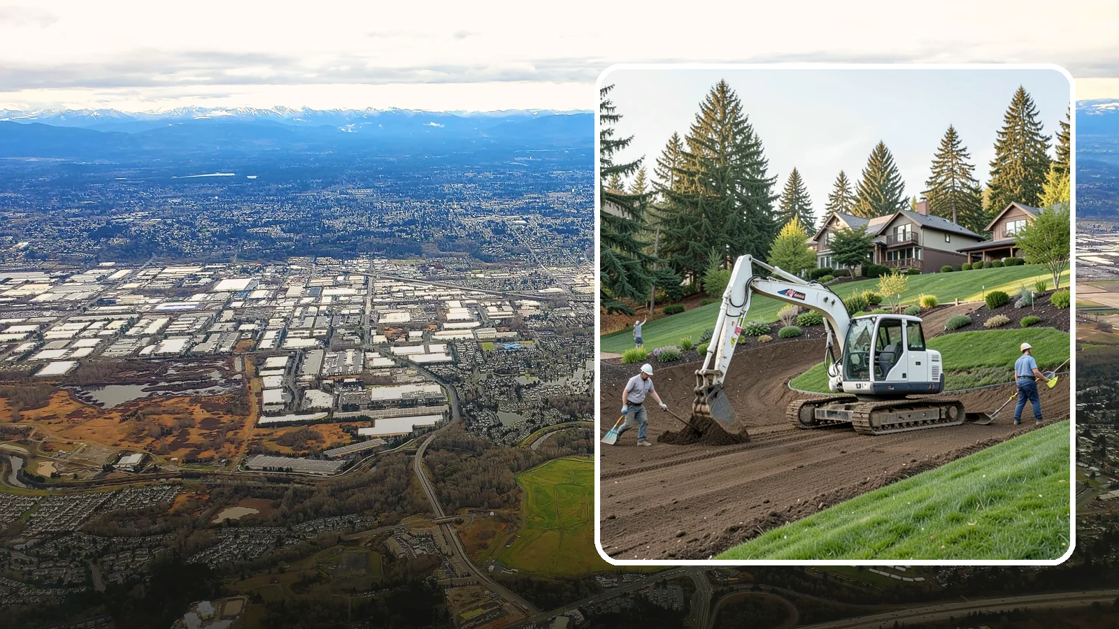 Slope Stabilization in Kent, King County, WA - Engineered slope stabilization that secures hillsides against sliding, erosion, and failure.