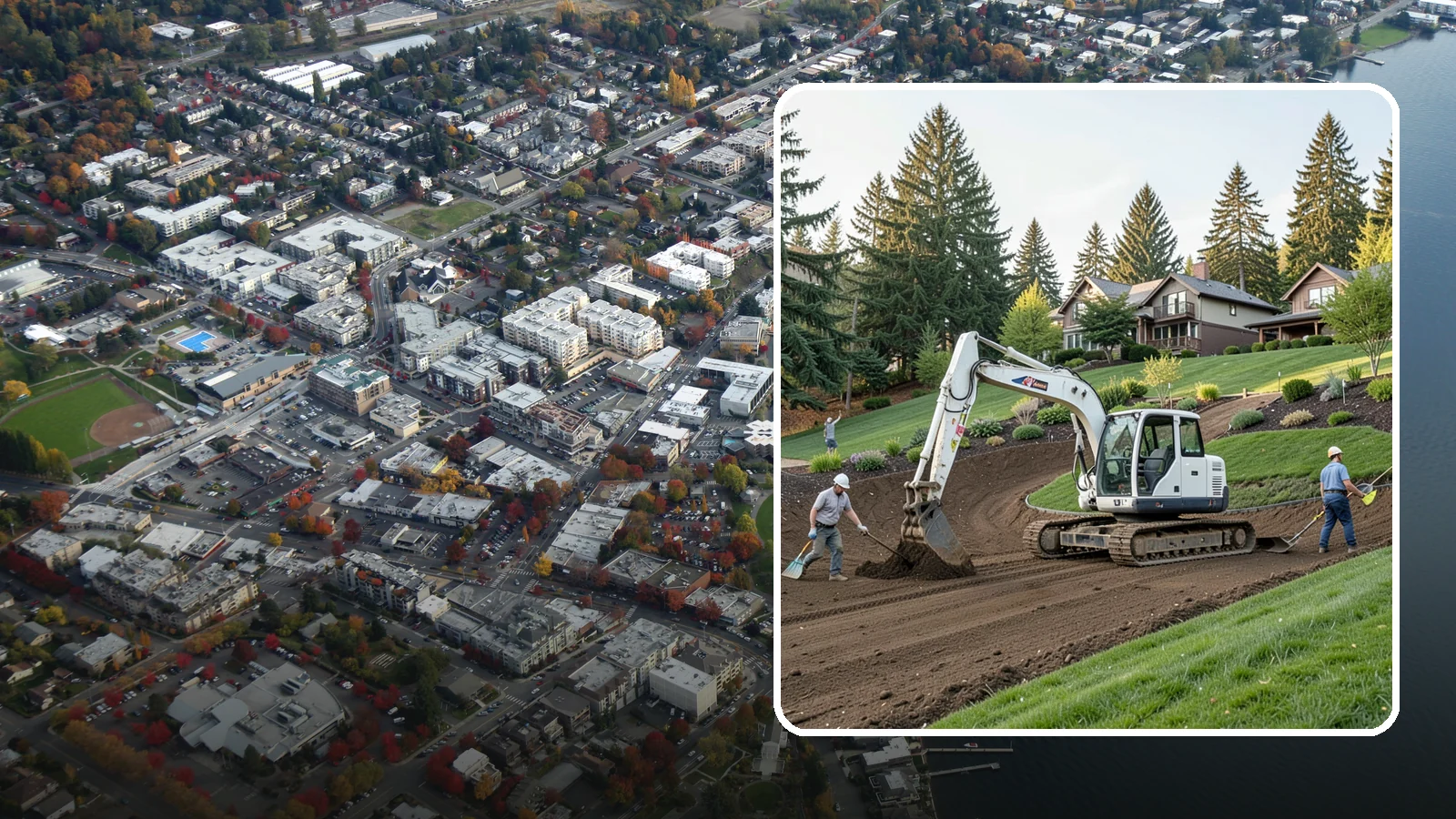Slope Stabilization in Kirkland, King County, WA - Engineered slope stabilization that secures hillsides against sliding, erosion, and failure.
