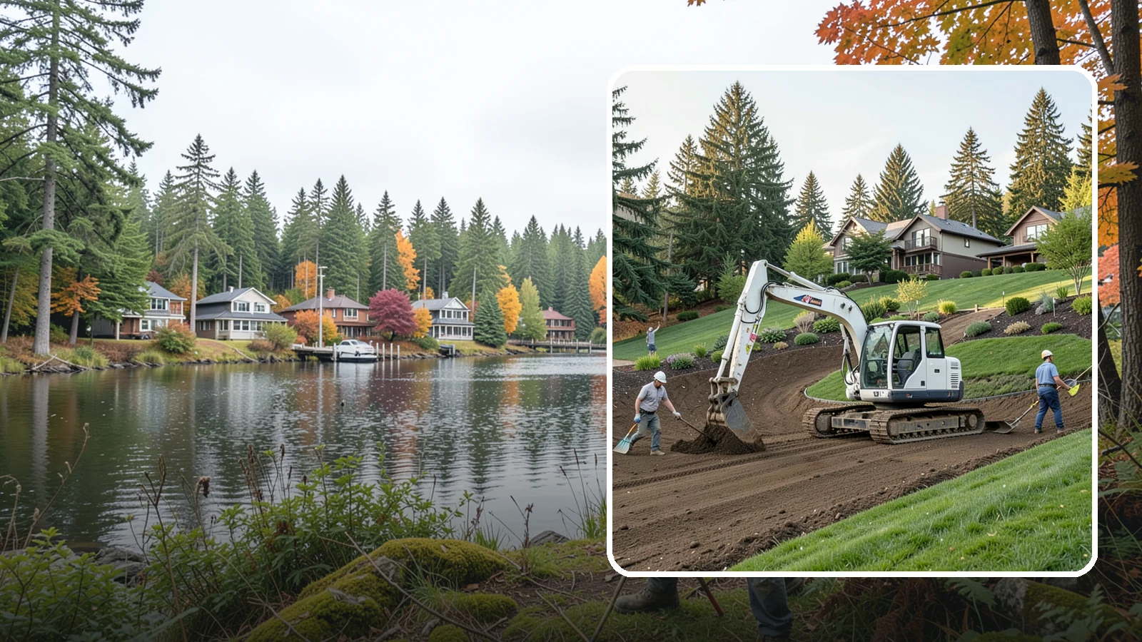 Slope Stabilization in La Conner, Skagit County, WA - Engineered slope stabilization that secures hillsides against sliding, erosion, and failure.