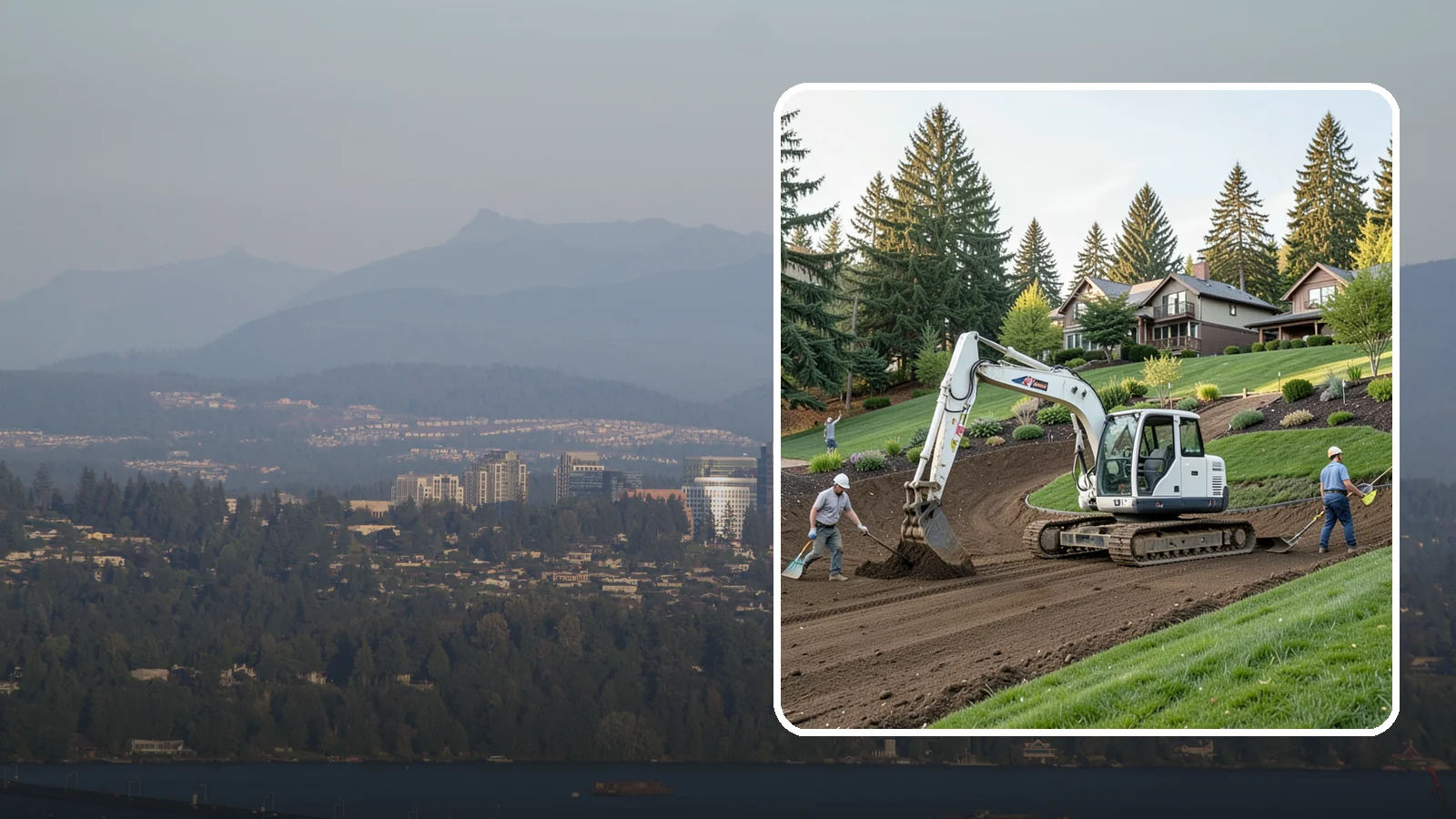 Slope Stabilization in Medina, King County, WA - Engineered slope stabilization that secures hillsides against sliding, erosion, and failure.