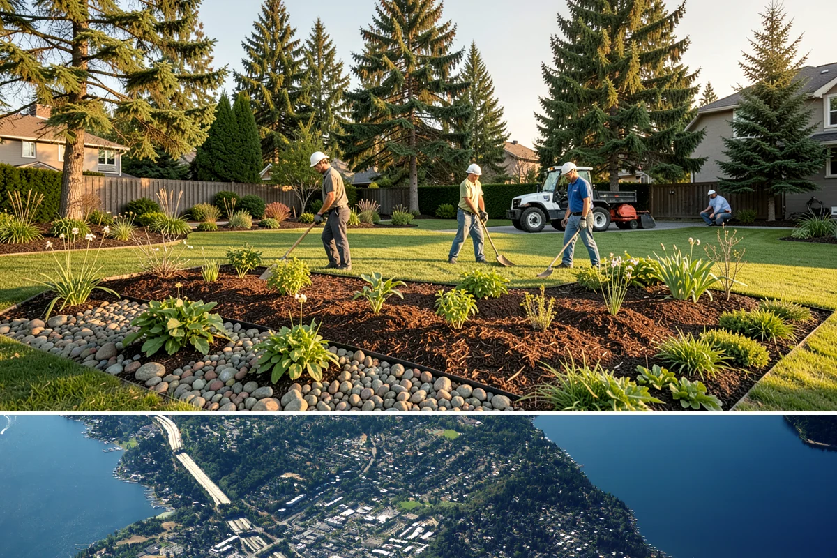 Slope Stabilization in Mercer Island, King County, WA - Best done spring through fall.