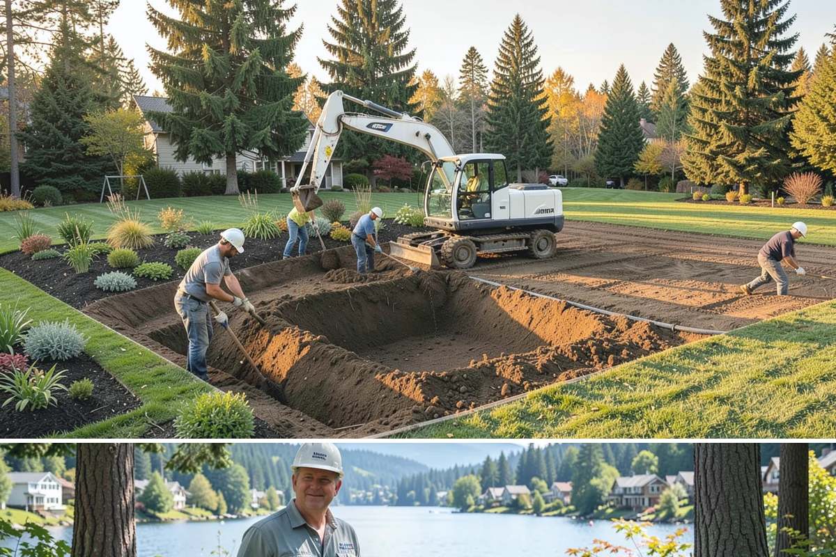 Slope Stabilization in Milton, King County, WA - Best done spring through fall.