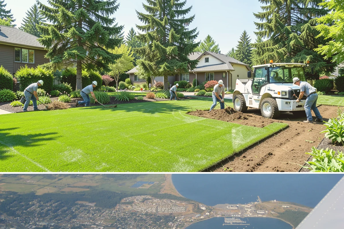 Slope Stabilization in Oak Harbor, Island County, WA - Best done spring through fall.