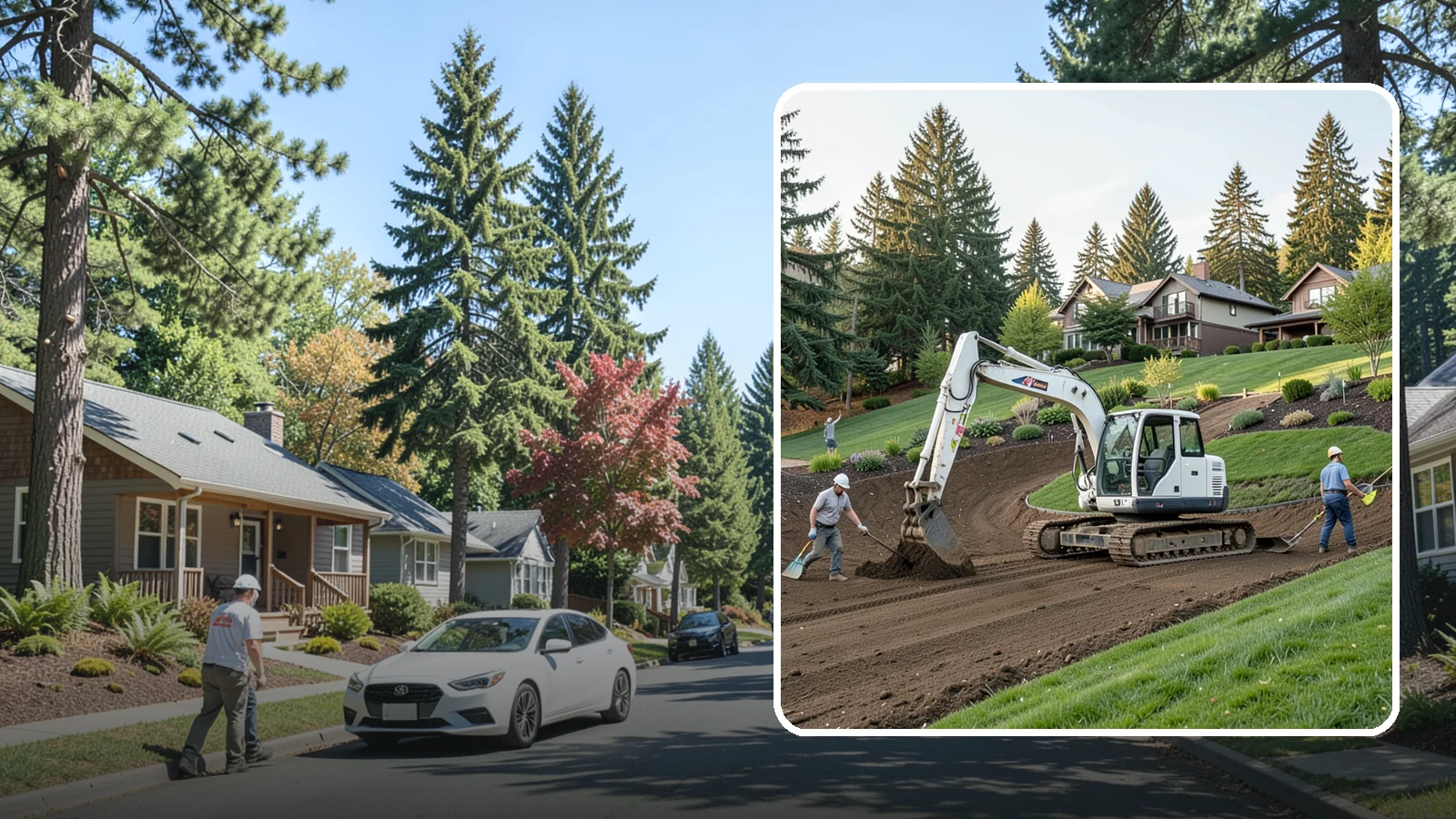 Slope Stabilization in Orting, Pierce County, WA - Engineered slope stabilization that secures hillsides against sliding, erosion, and failure.