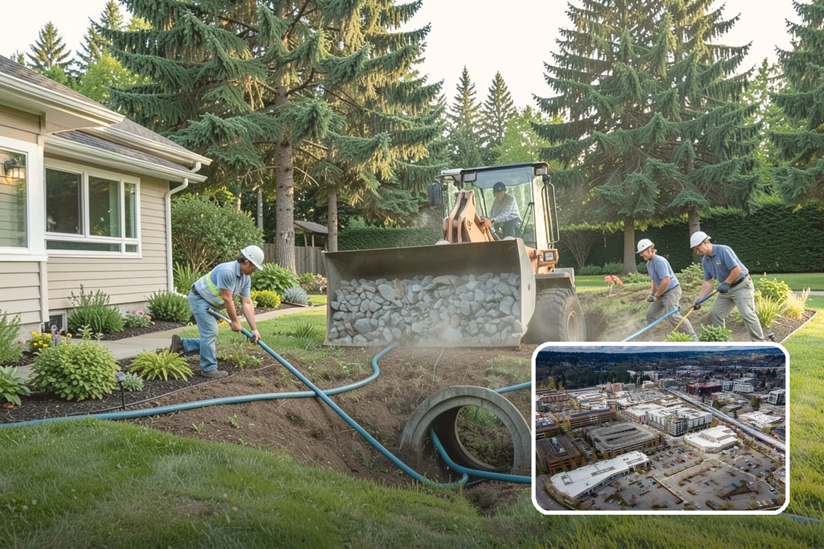 Slope Stabilization in Redmond, King County, WA - Secures hillsides against sliding