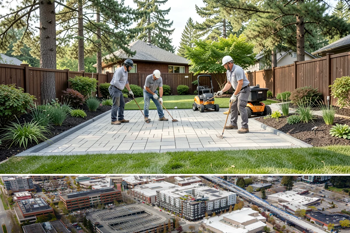 Slope Stabilization in Redmond, King County, WA - Best done spring through fall.
