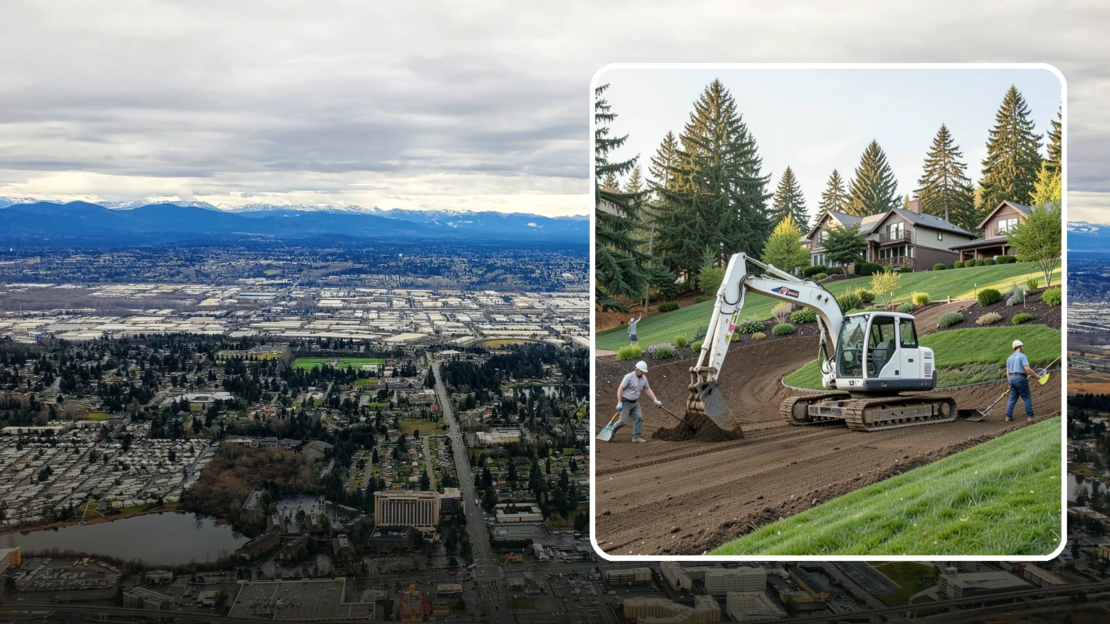 Slope Stabilization in SeaTac, King County, WA - Engineered slope stabilization that secures hillsides against sliding, erosion, and failure.