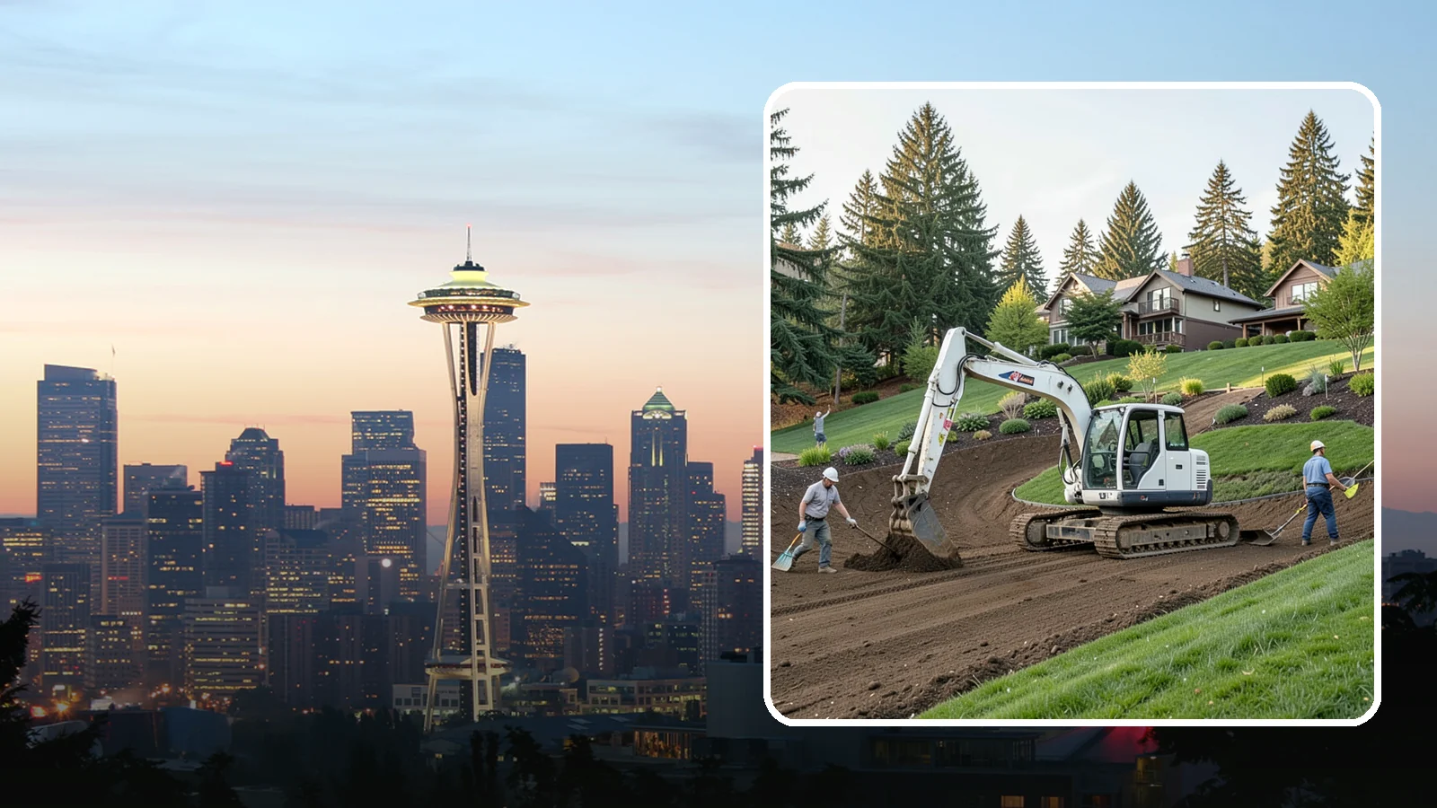 Slope Stabilization in Seattle, King County, WA - Engineered slope stabilization that secures hillsides against sliding, erosion, and failure.