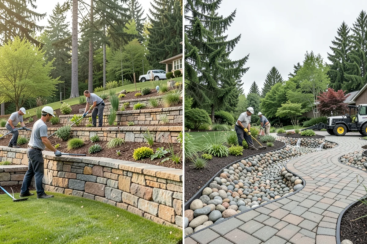 Slope Stabilization in Snoqualmie, King County, WA - Assess the slope, soil, and drainage