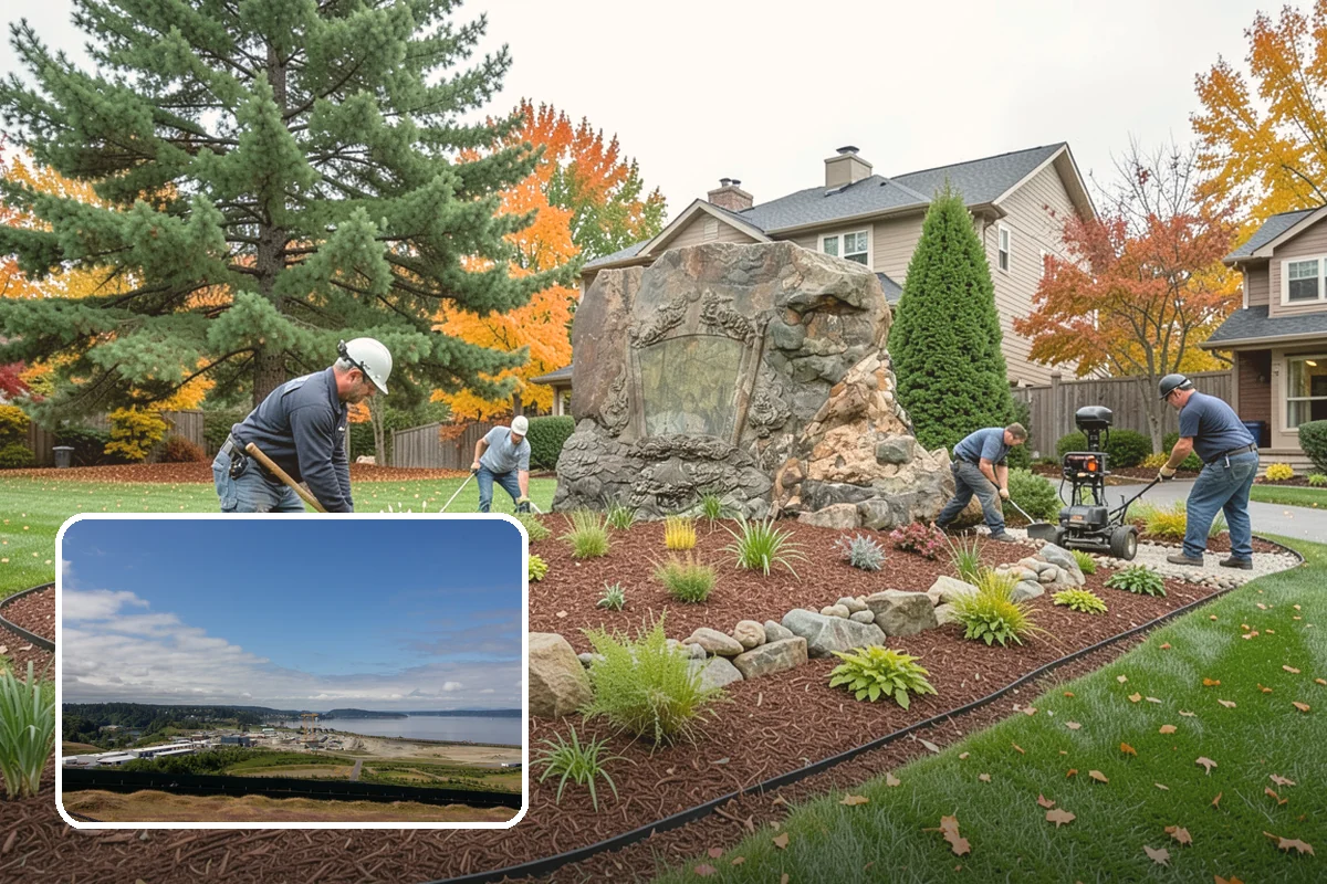 Slope Stabilization in University Place, Pierce County, WA - Secures hillsides against sliding