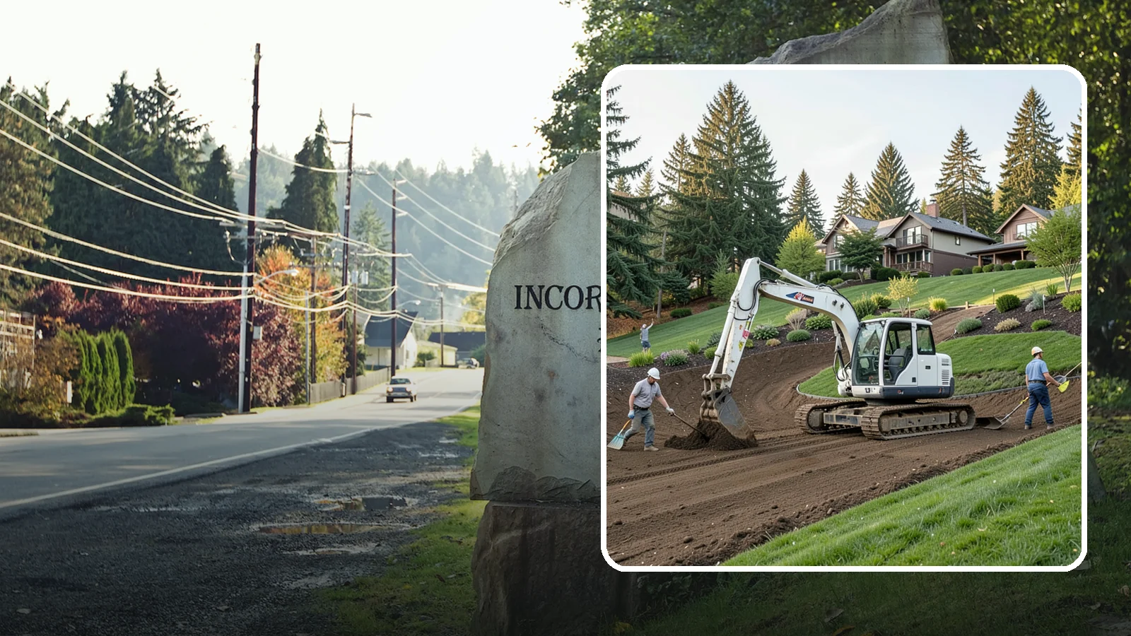 Slope Stabilization in Wilkeson, Pierce County, WA - Engineered slope stabilization that secures hillsides against sliding, erosion, and failure.