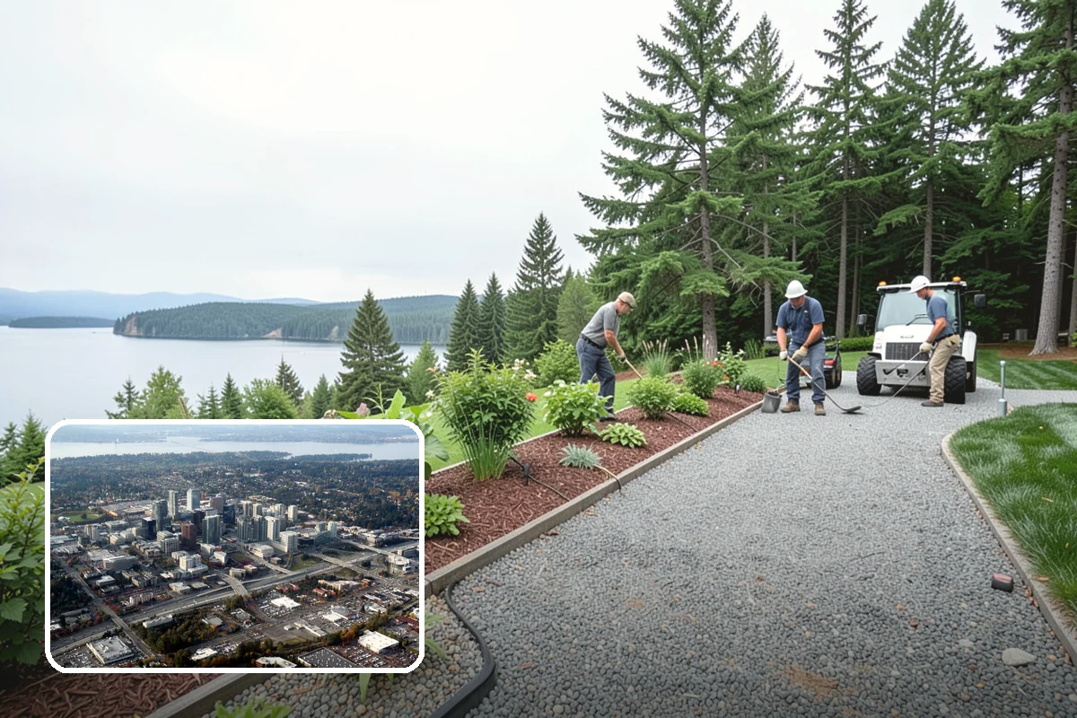 Small Tree Removal in Bellevue, King County, WA - Removes saplings, volunteers, and small ornamentals