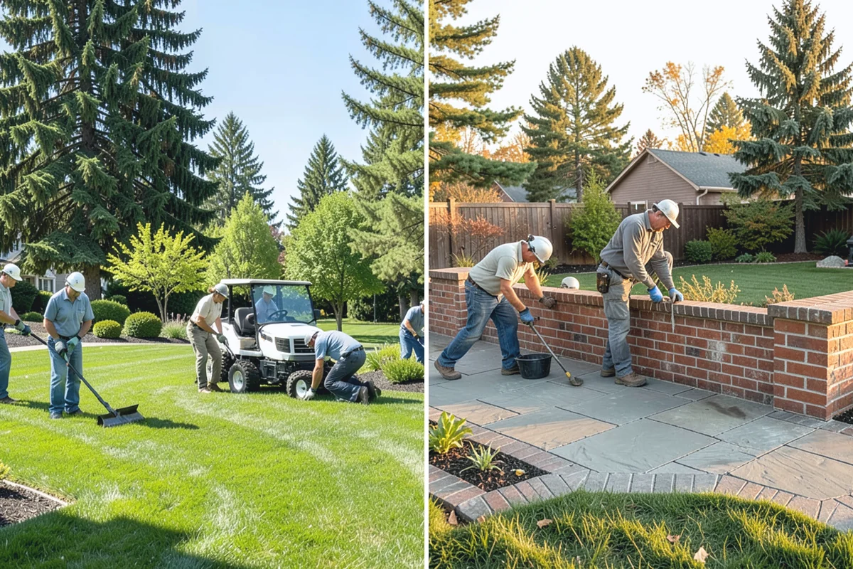 Small Tree Removal in Bonney Lake, Pierce County, WA - Assess the tree, lean, and surrounding hazards