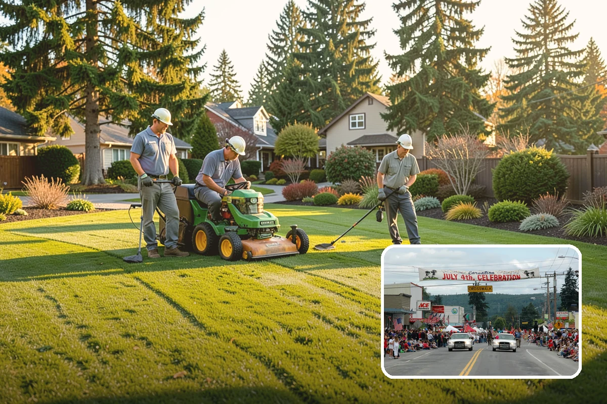 Small Tree Removal in Carnation, King County, WA - Removes saplings, volunteers, and small ornamentals