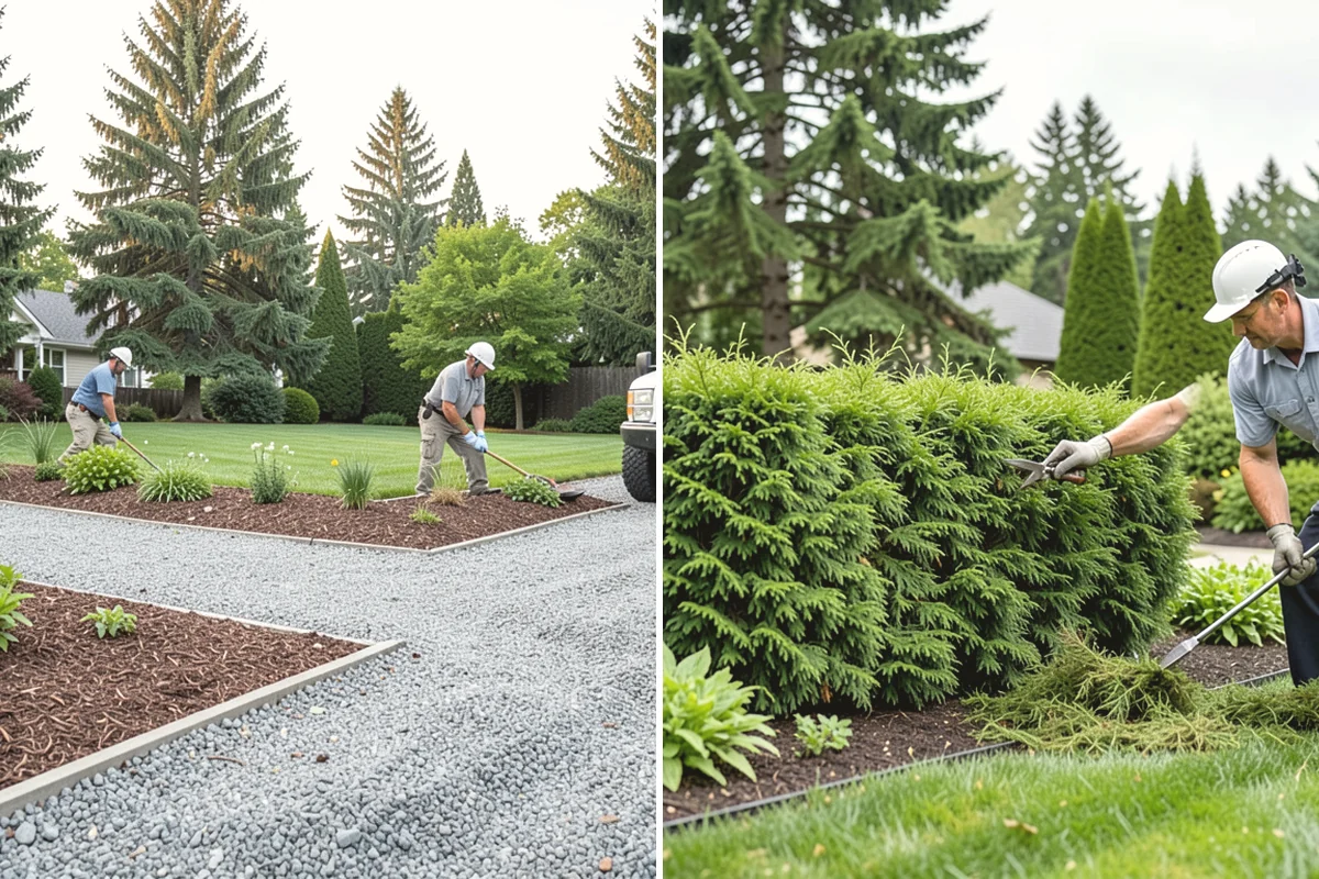 Small Tree Removal in Carnation, King County, WA - Assess the tree, lean, and surrounding hazards