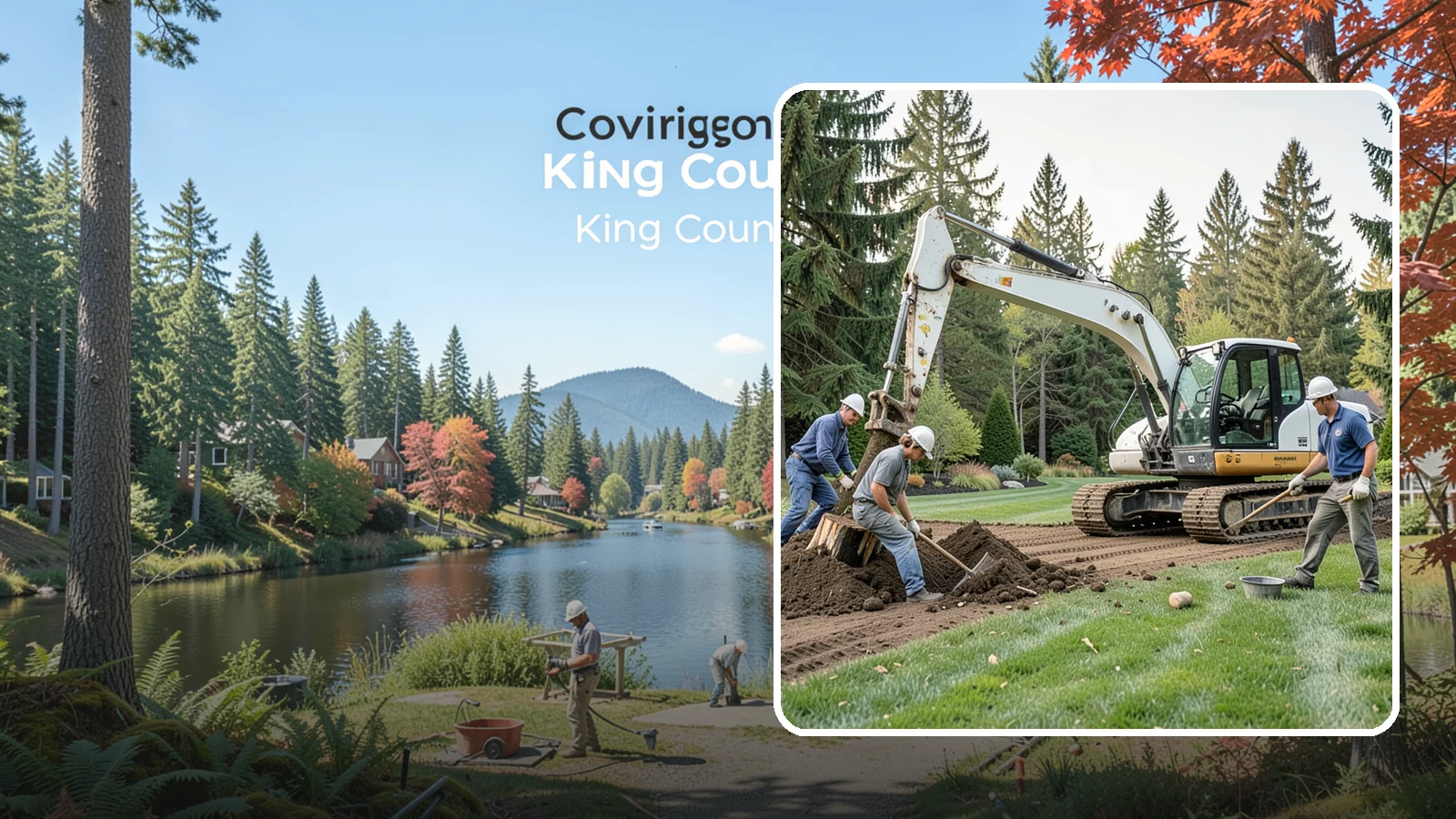 Small Tree Removal in Covington, King County, WA - Safe removal of small trees and saplings, including stump grubbing and full cleanup.
