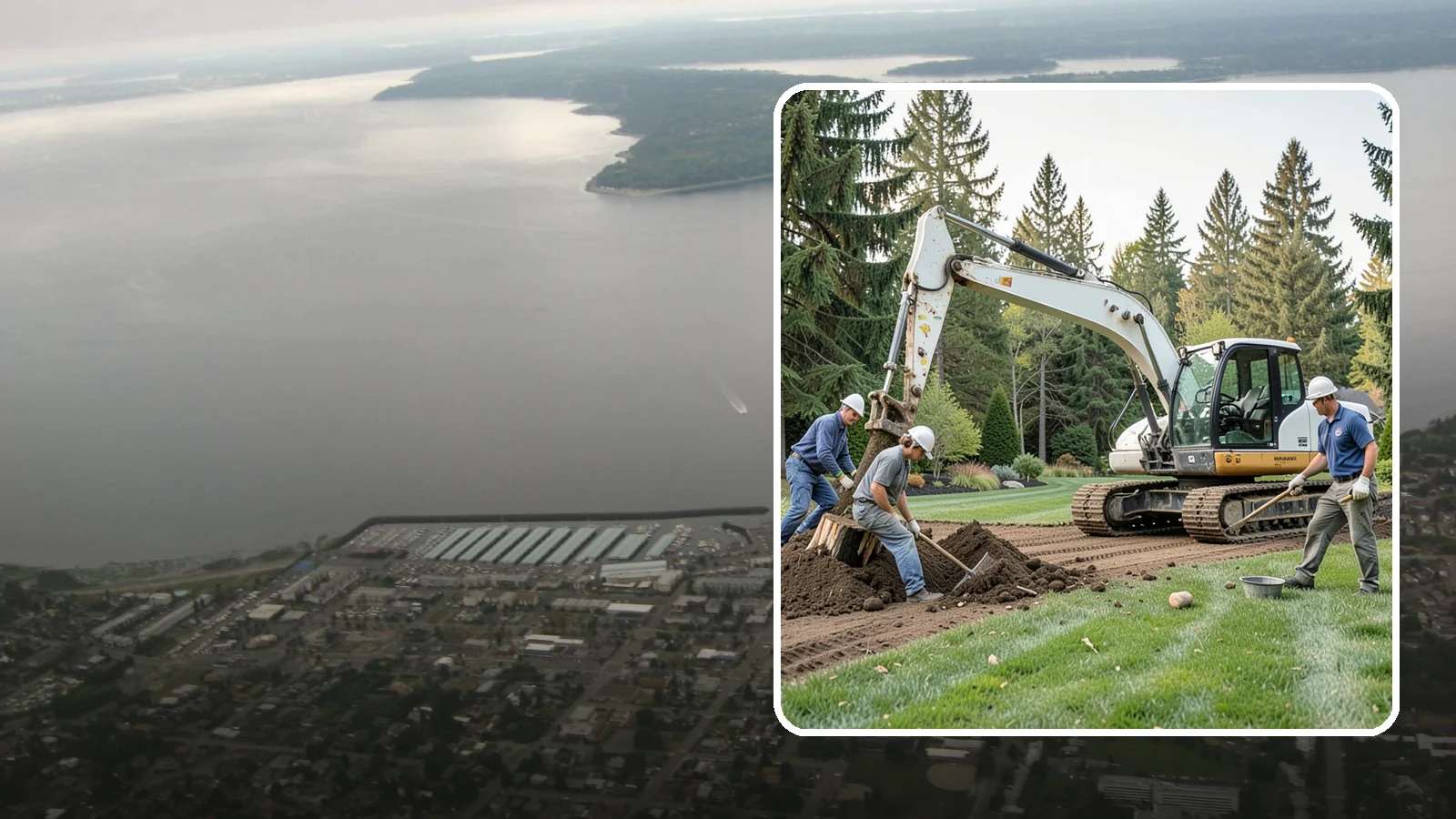 Small Tree Removal in Des Moines, King County, WA - Safe removal of small trees and saplings, including stump grubbing and full cleanup.