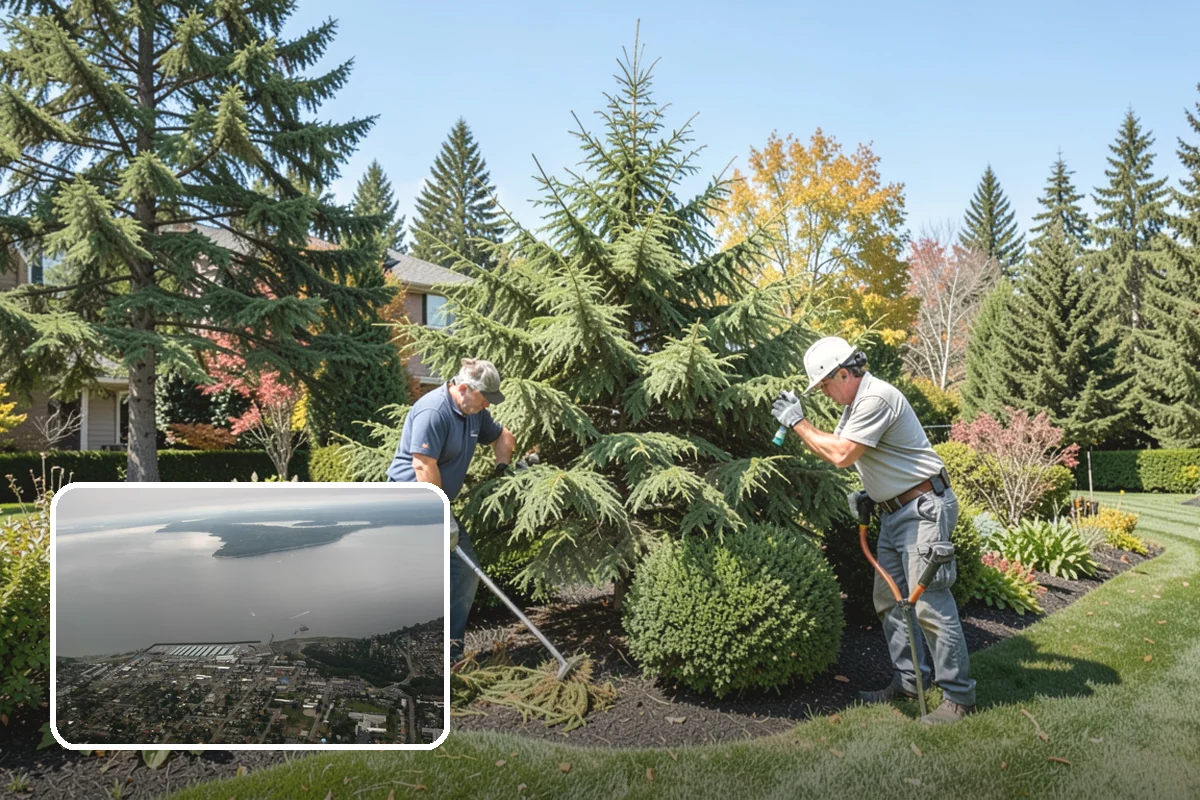 Small Tree Removal in Des Moines, King County, WA - Removes saplings, volunteers, and small ornamentals