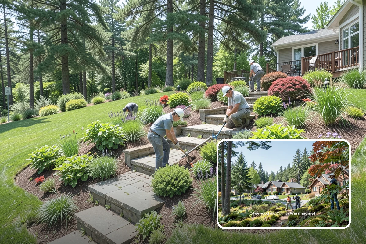 Small Tree Removal in Edgewood, Pierce County, WA - Removes saplings, volunteers, and small ornamentals