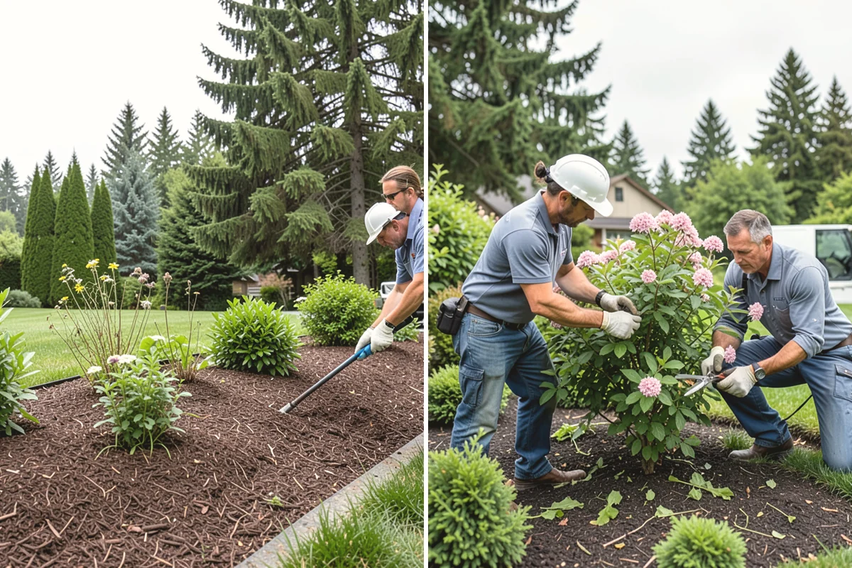 Small Tree Removal in Edgewood, Pierce County, WA - Assess the tree, lean, and surrounding hazards