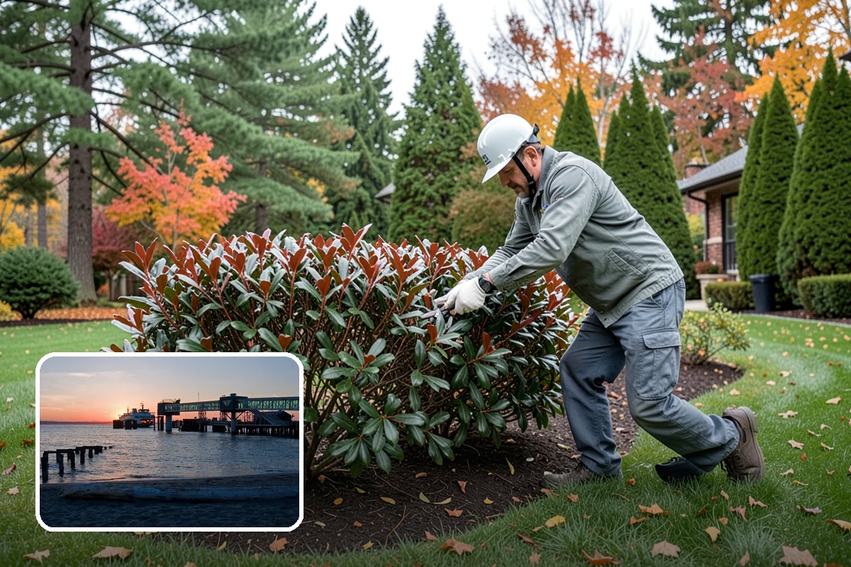 Small Tree Removal in Edmonds, Snohomish County, WA - Removes saplings, volunteers, and small ornamentals