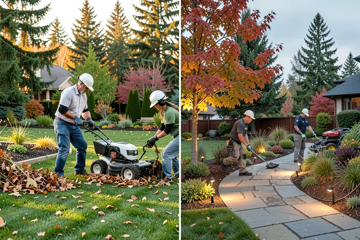 Small Tree Removal in Fircrest, Pierce County, WA - Assess the tree, lean, and surrounding hazards