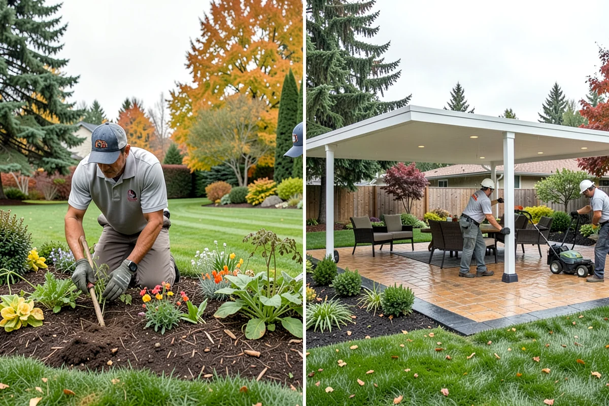Small Tree Removal in Gig Harbor, Pierce County, WA - Assess the tree, lean, and surrounding hazards