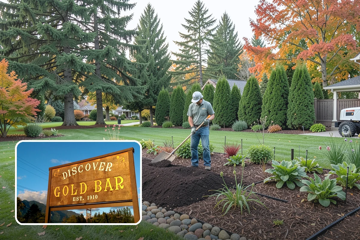 Small Tree Removal in Gold Bar, Snohomish County, WA - Removes saplings, volunteers, and small ornamentals