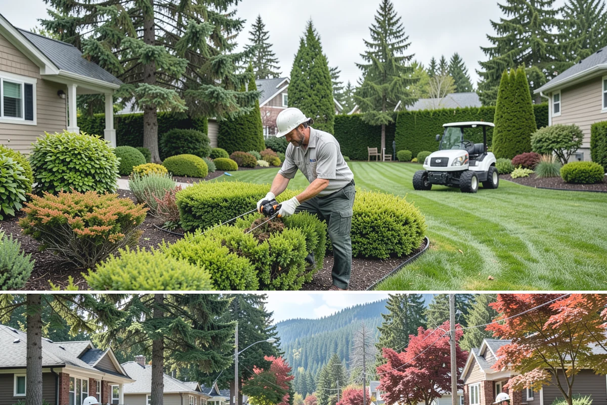 Small Tree Removal in Hunts Point, King County, WA - Small removals suit the dormant fall and winter months when PNW leaves are down and the ground works easily.