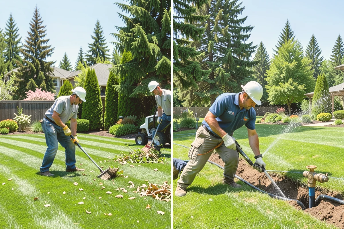 Small Tree Removal in Kent, King County, WA - Assess the tree, lean, and surrounding hazards