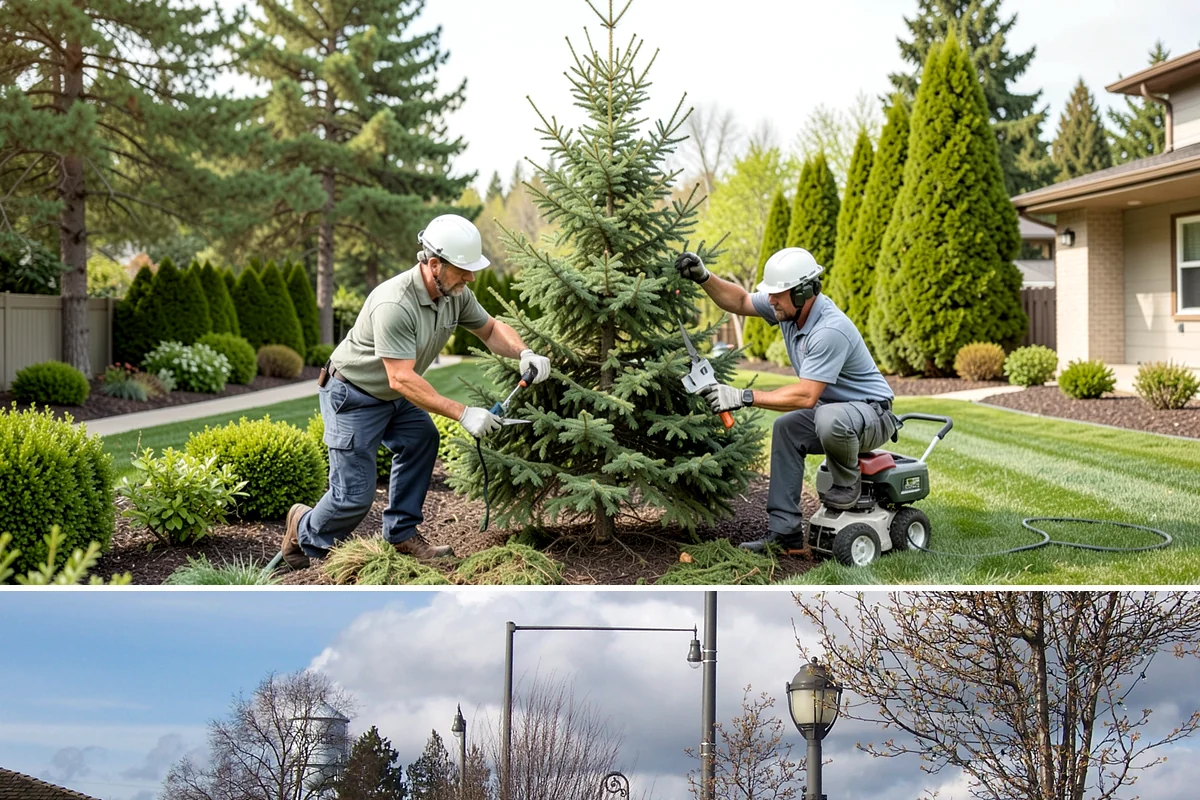 Small Tree Removal in Marysville, Snohomish County, WA - Small removals suit the dormant fall and winter months when PNW leaves are down and the ground works easily.