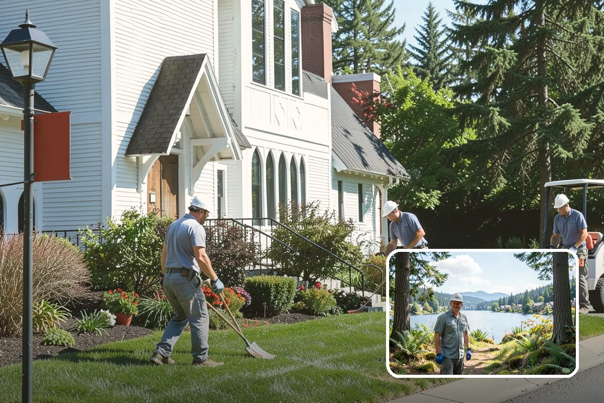 Small Tree Removal in Milton, King County, WA - Removes saplings, volunteers, and small ornamentals