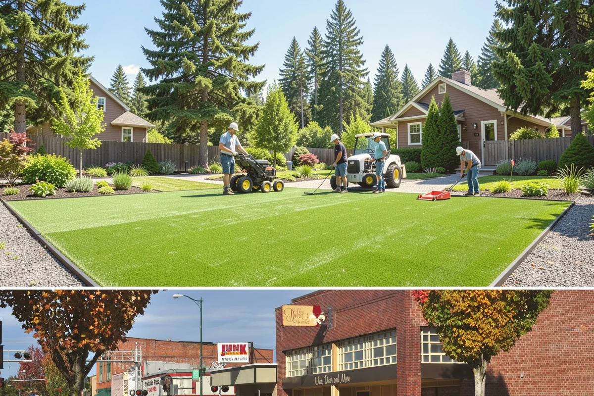 Small Tree Removal in Puyallup, Pierce County, WA - Small removals suit the dormant fall and winter months when PNW leaves are down and the ground works easily.